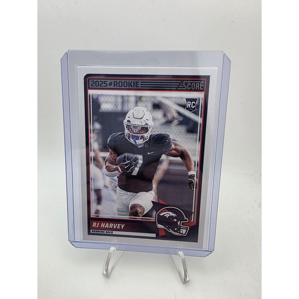2025 Panini Score Football RJ Harvey (RC) #49 Denver Broncos Rookie NM